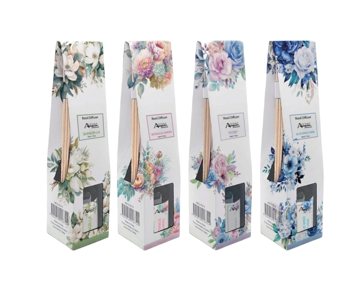 bulk 72 Aromatic Bouquet Diffuser 30ml Asst