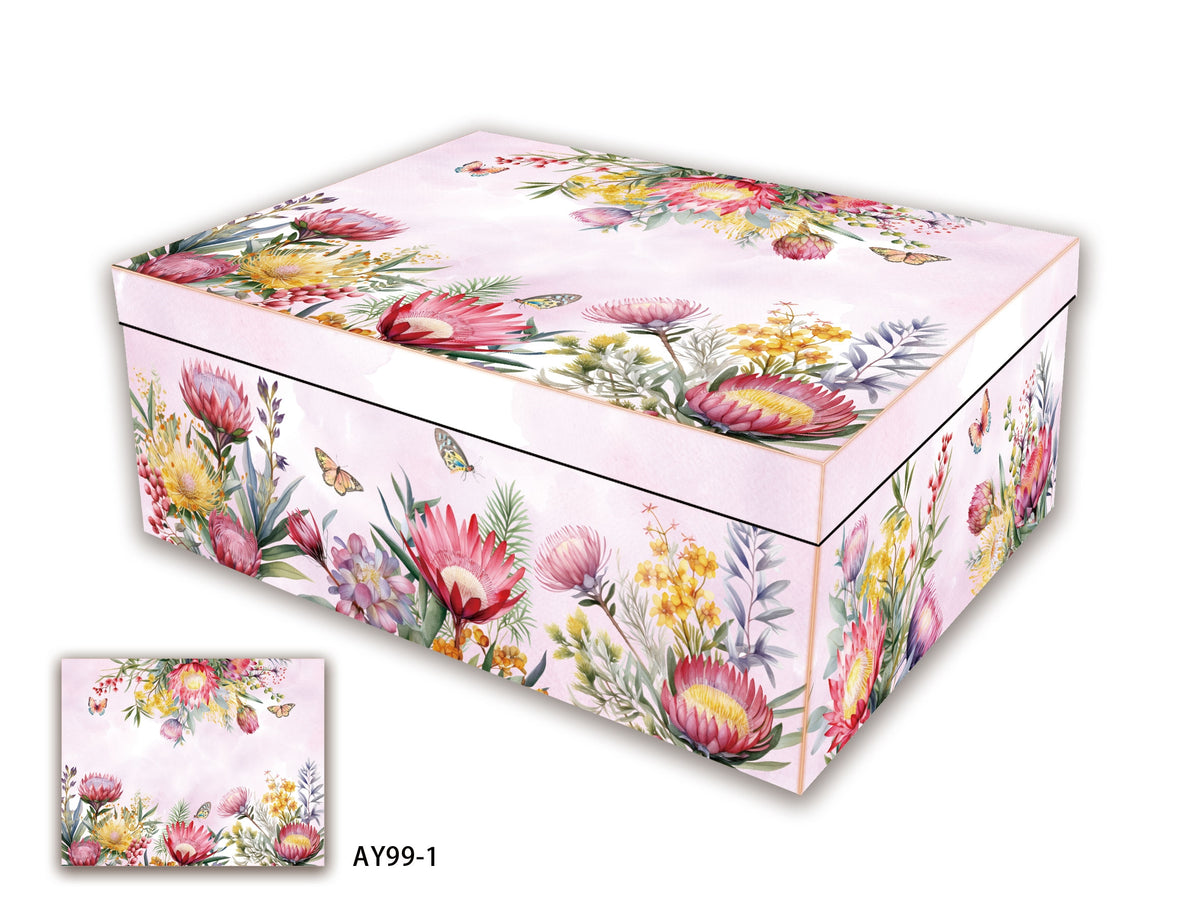 Bulk 2 Native Flower Gift Box Set 18 43x34x16cm