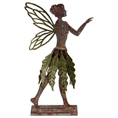 Aged-Finish Fairy on Base 23x39cm - Image 2