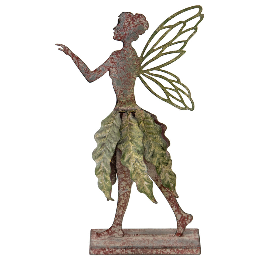 Aged-Finish Fairy on Base 18x31cm - Image 3
