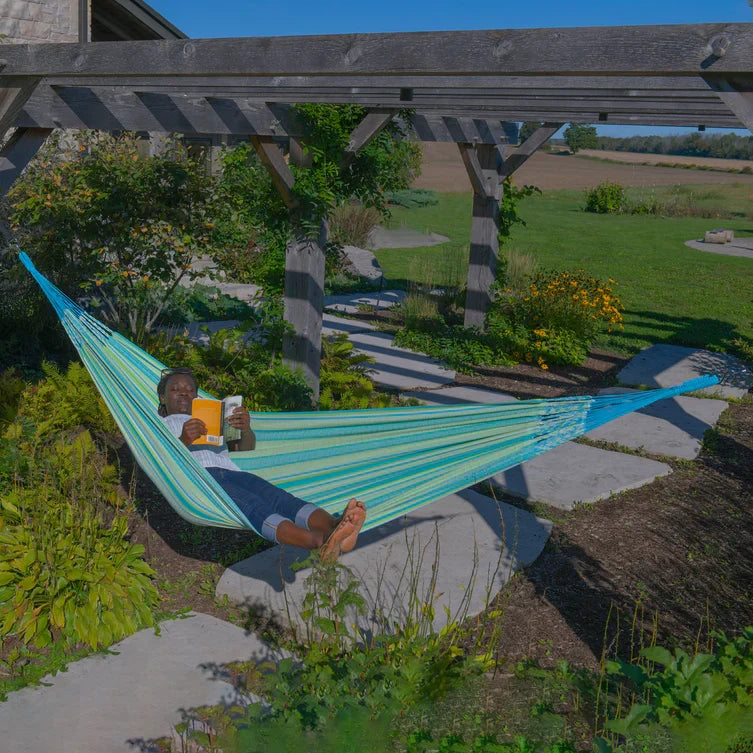 Vivere Latin Double Cotton Hammock - Callaina