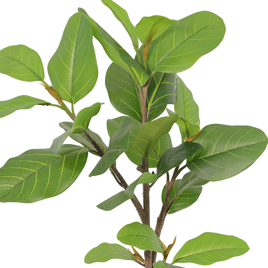 Potted Artificial Lofty Fig Ficus Tree 92cm - Image 4
