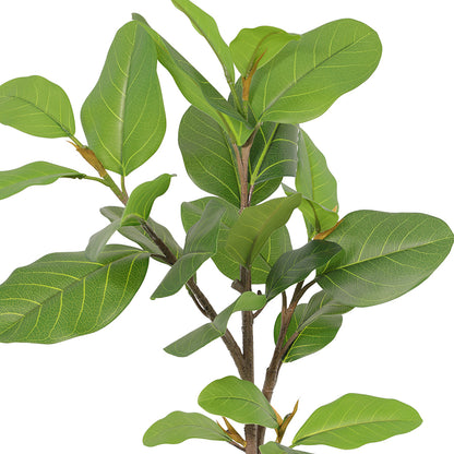 Potted Artificial Lofty Fig Ficus Tree 92cm - Image 4