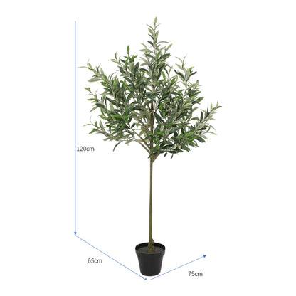 Potted Artificial Olive Tree 80cm - Image 5
