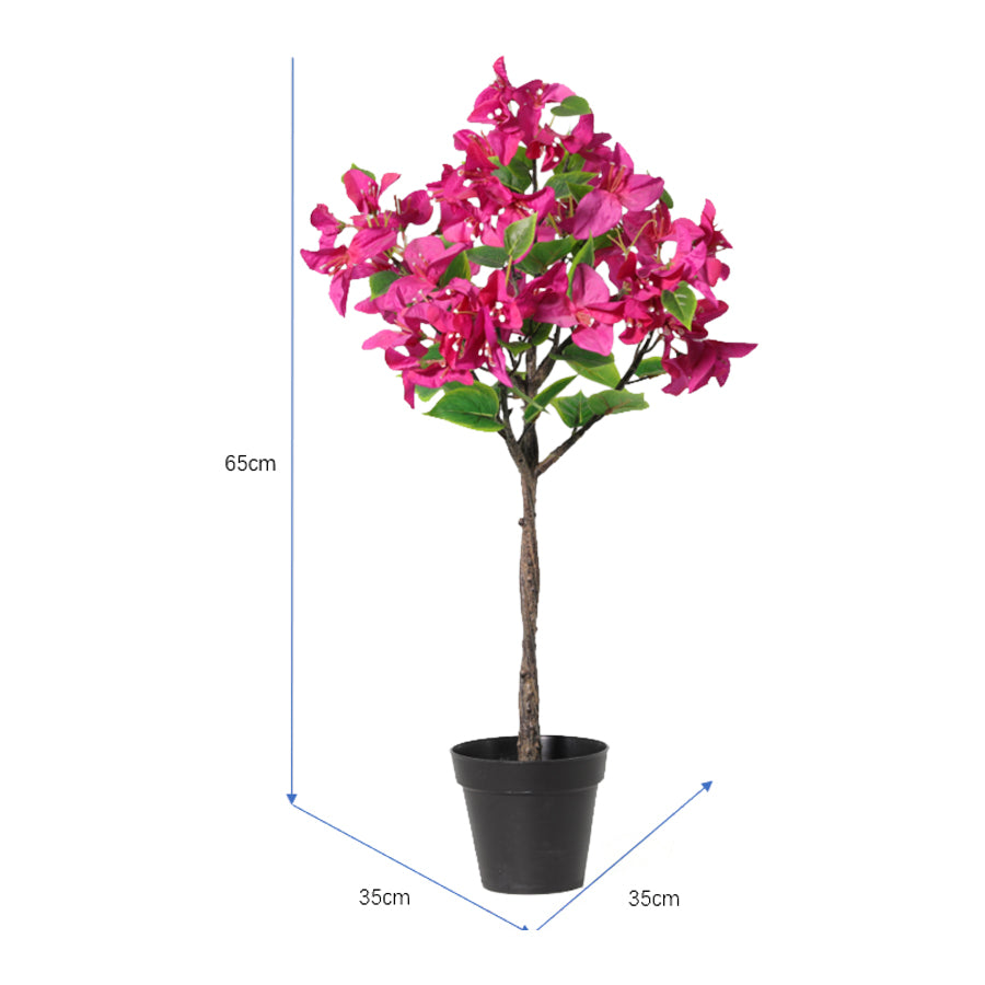 Potted Artificial Bougainvillea 66cm - Image 5
