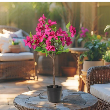 Potted Artificial Bougainvillea 66cm - Image 2