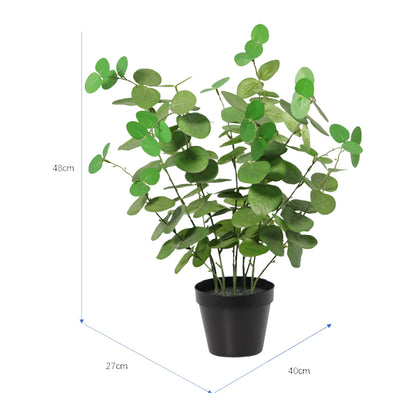 Potted Artificial Eucalyptus 48cm - Image 5
