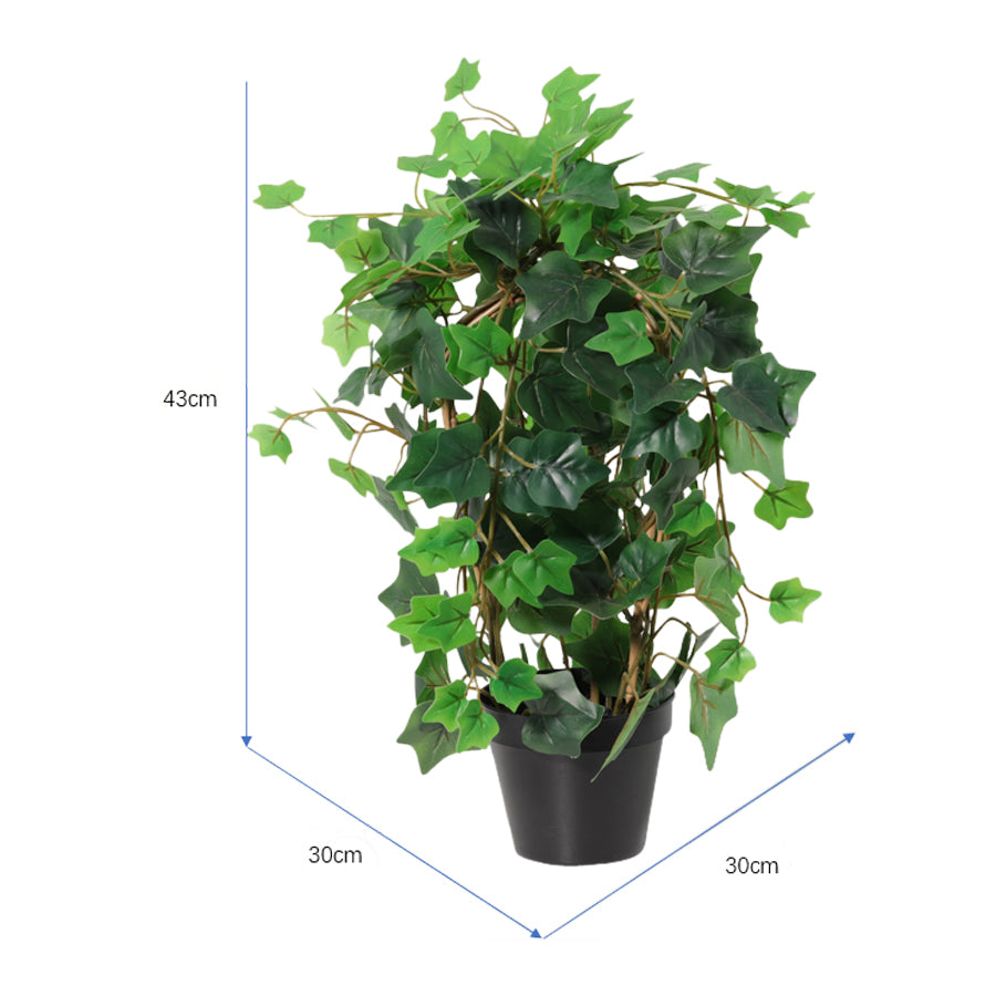 Potted Artificial Ivy Plant 43cm - Image 5