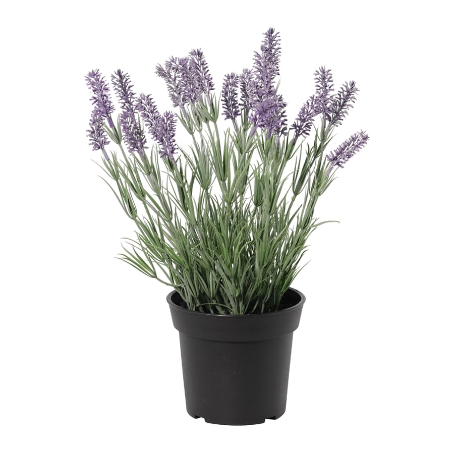 Potted Artificial Lavender Plant 40cm - Image 3