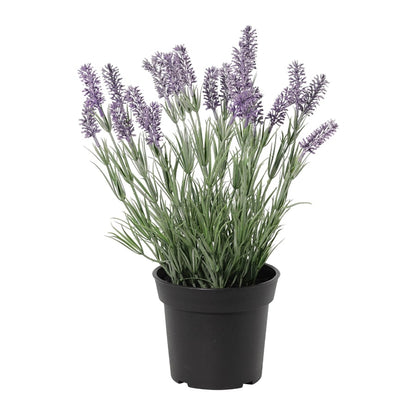 Potted Artificial Lavender Plant 40cm - Image 3