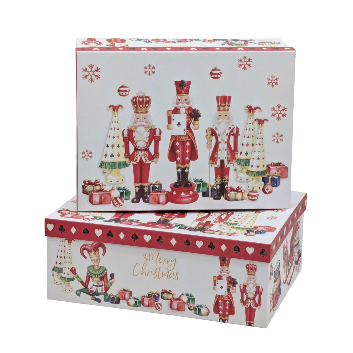 Bulk 2 Poker Xmas Gift Box Set 18 43x34x16cm