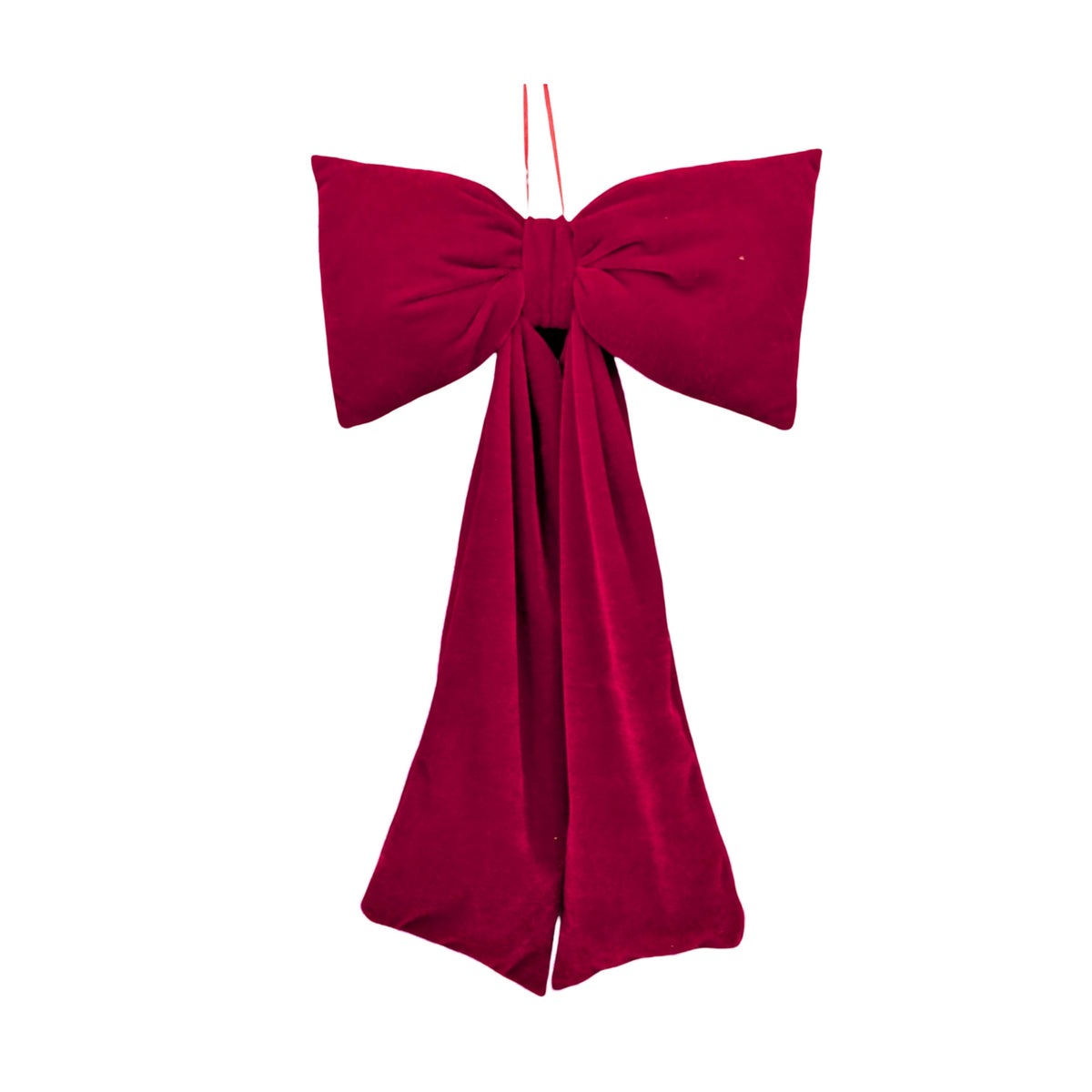 Bulk 24 Plush Velvet Drape Bow Lrg 28x43cm
