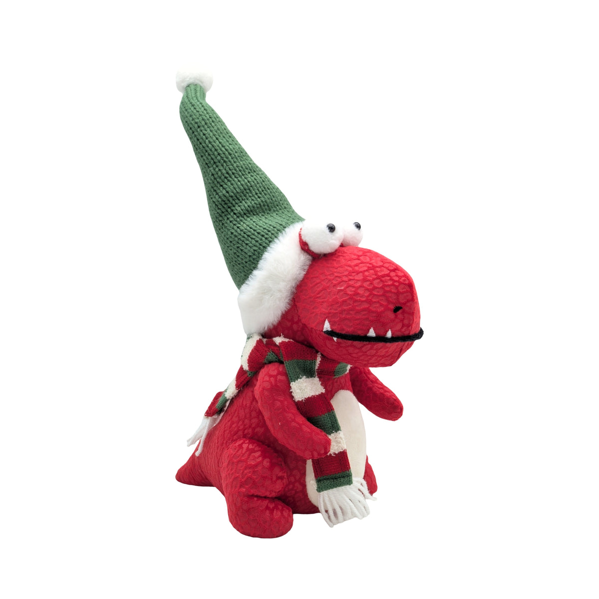 Bulk 4 Xmas Sitting Dinosaur 16x21x37cm
