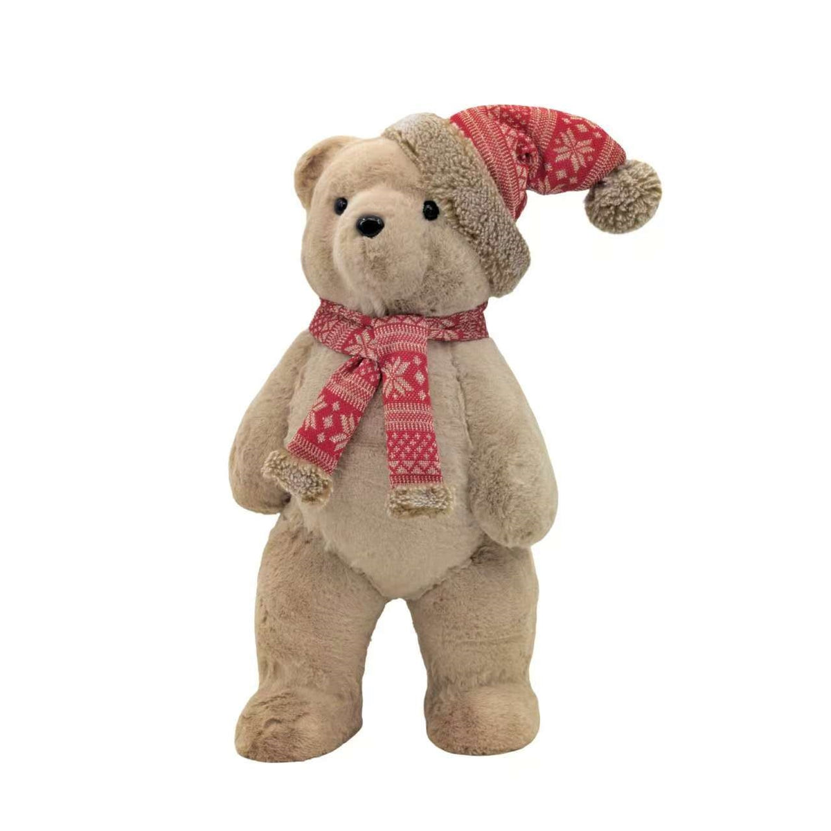 Bulk 6 Xmas Cozy Kesington Luxe Teddy 19x15x40cm