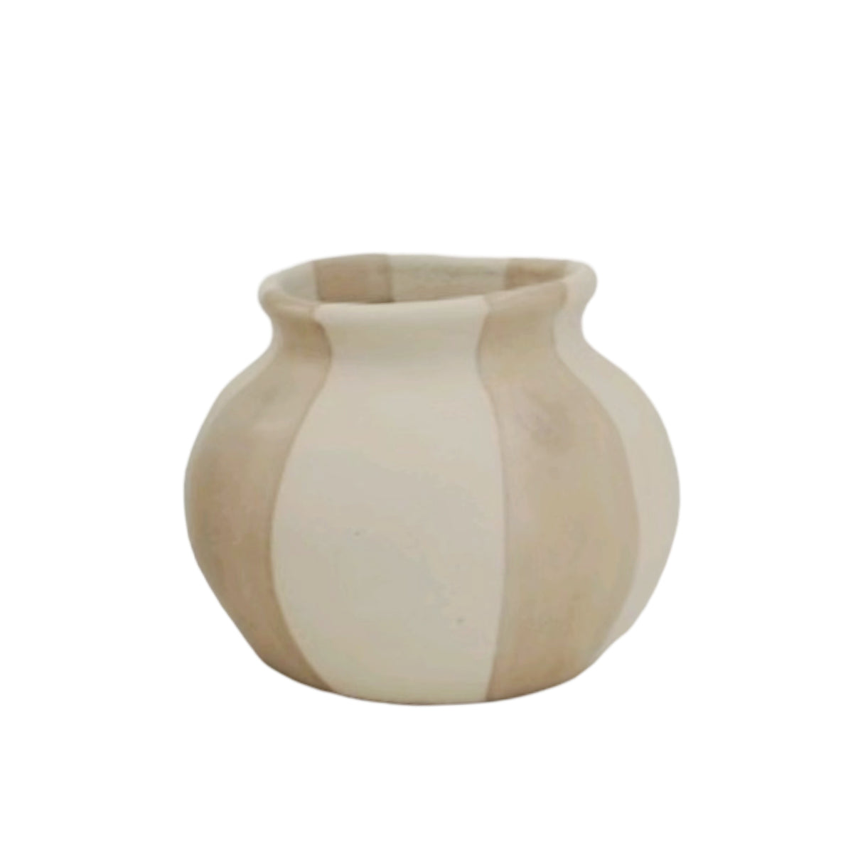 Bulk 12 Earthy Minimalism Ceramic Pot 13x13x10cmh