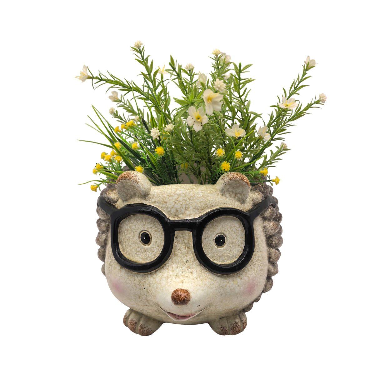 Bulk 2 Resin Hedgehog Planter 33x26x21cm