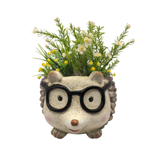 Bulk 2 Resin Hedgehog Planter 33x26x21cm