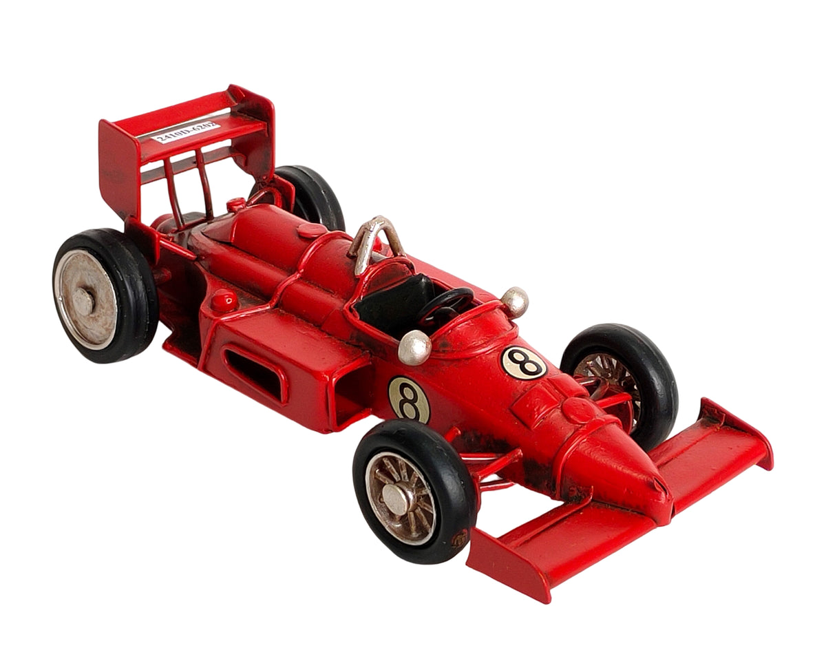 Bulk 6 Metal Racing Car 16x7x5cm