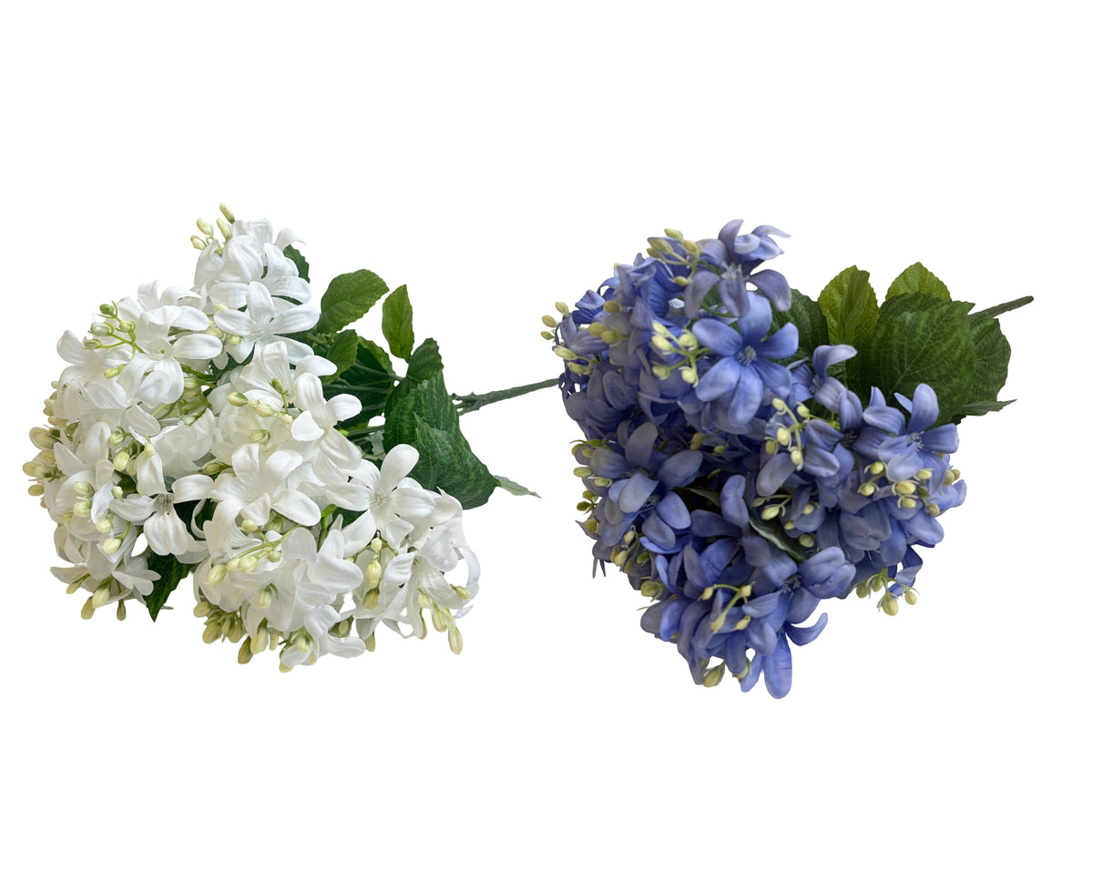 Bulk 12 Artificial Premium Jasmine Blossom Bunch 2 Asst