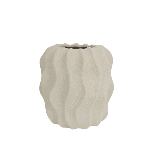 Bulk 6 Minimalist Nordic Textured Round Vase