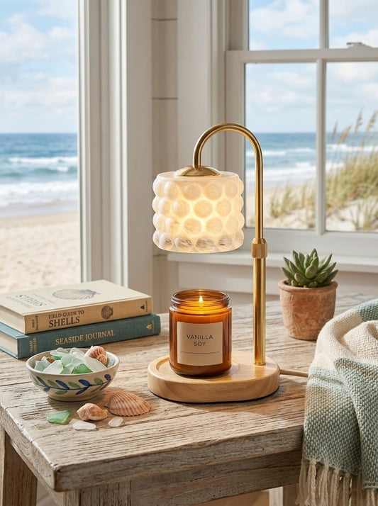Bulk 4 Marble Candle Warmer Lamp