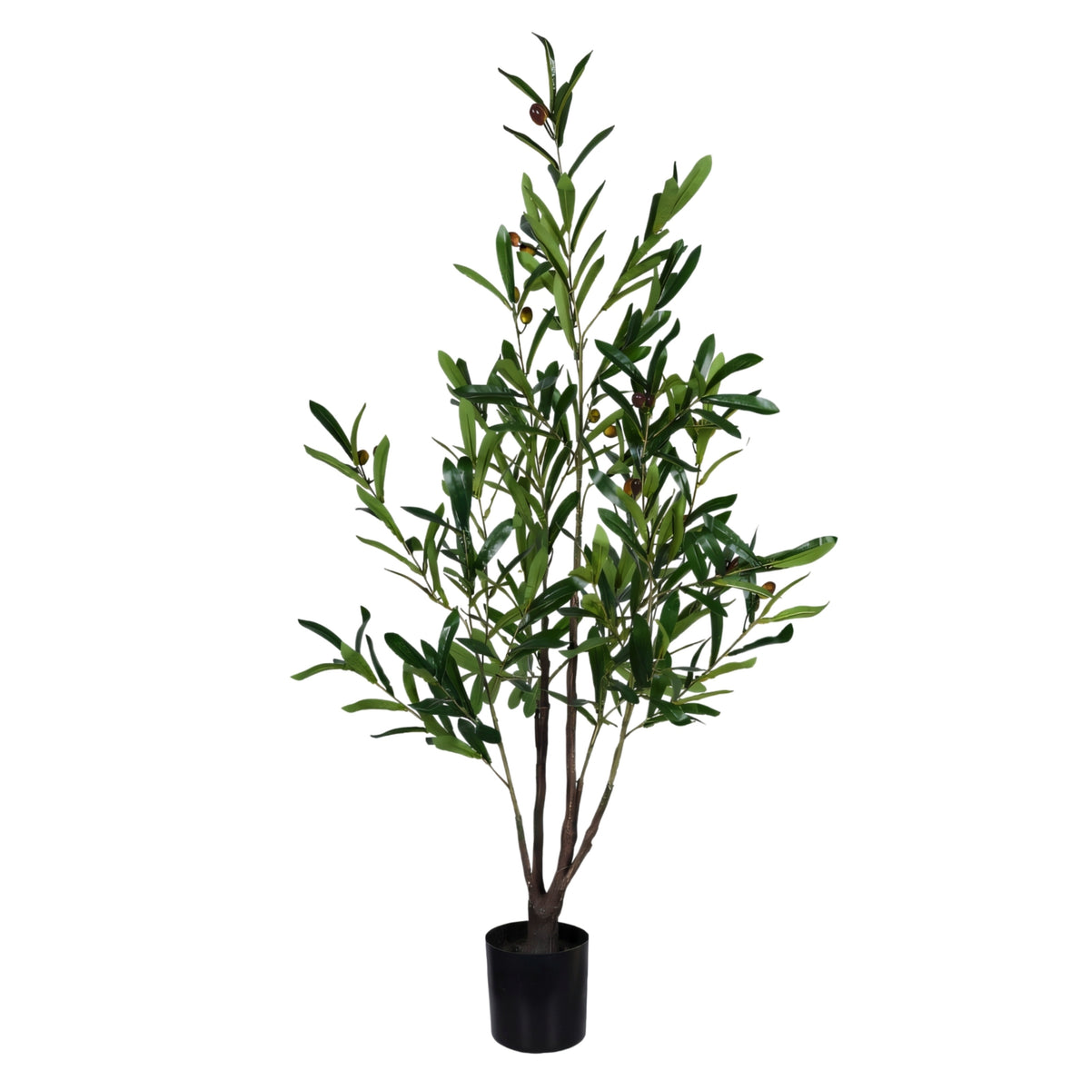 Bulk 2 Medium Artificial Real Touch Olive Tree in Pot
