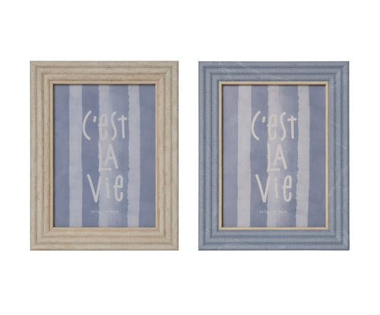 Bulk 24 Ps Photo Frame Provence Layered 13x18cm 5x7in 2 Asst
