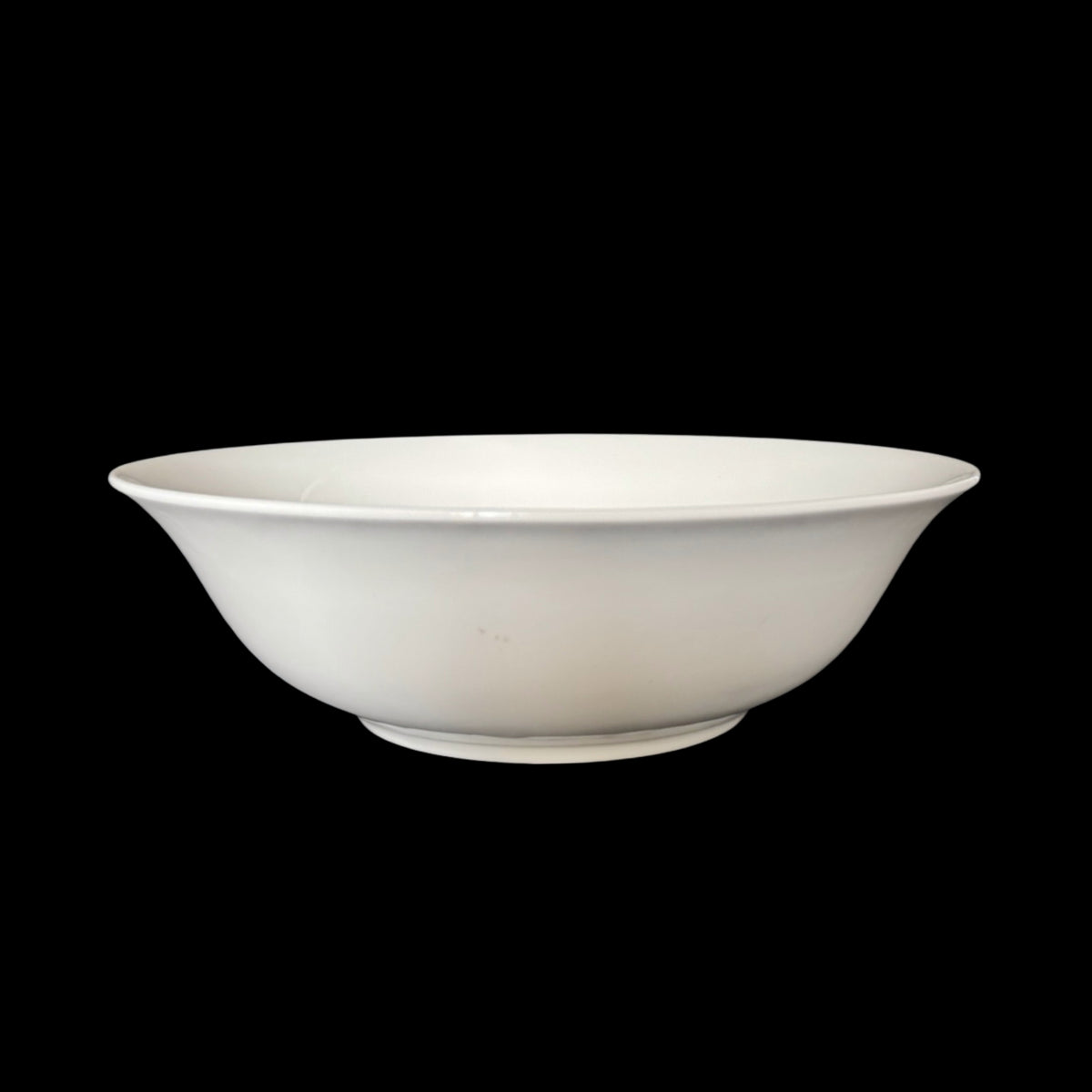Bulk 12 White Bone China Round Bowl 9in 23x7cm