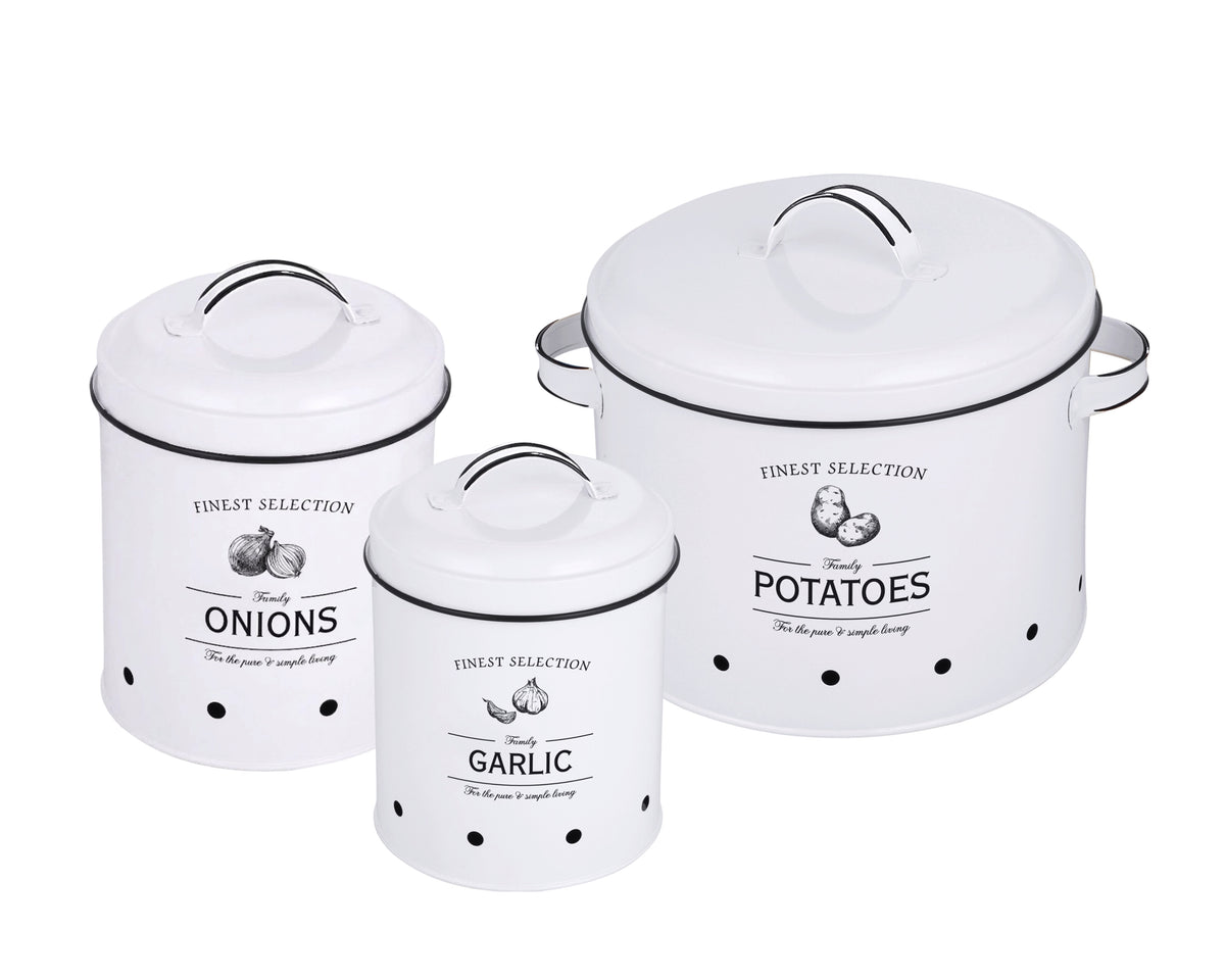 Bulk 4 Finest Selection Breathable Vegetable Storage Set of 3