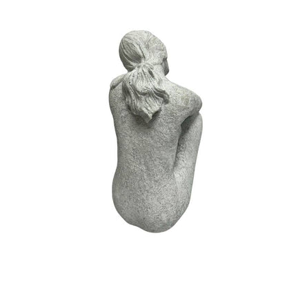 Lady Statue w Hand On Shoulder 21cm - Image 2