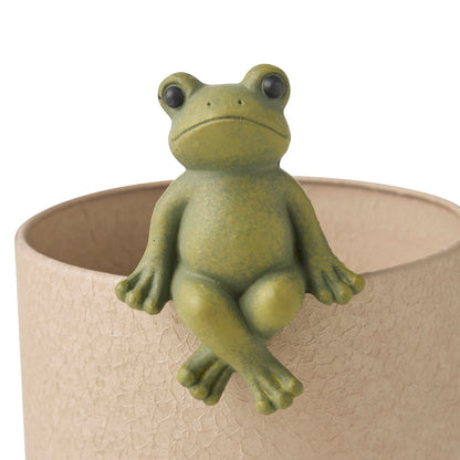 Jeremiah the Frog Pot Sitter Large 7 x 5 x 9.5 cm