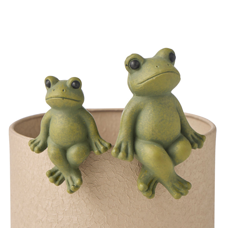 Jeremiah the Frog Pot Sitter Large 7 x 5 x 9.5 cm