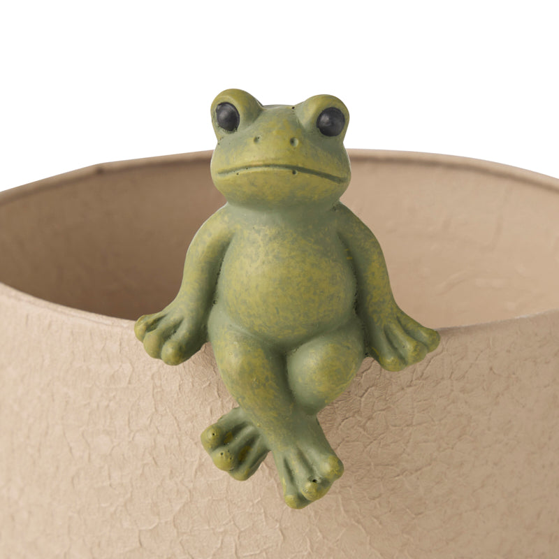 Jeremiah the Frog Pot Sitter Small 5.5 x 4.5 x 7.5 cm