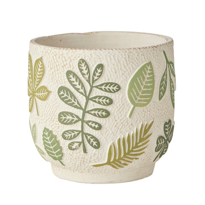 Leaf it to Me" Pot Large 14 x 14 x 13 cm"