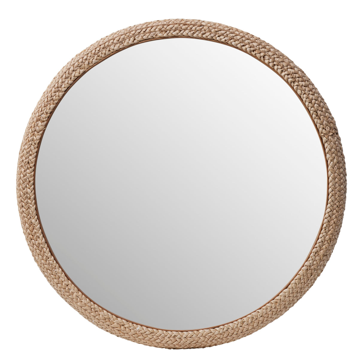 Round Mirror Woven 70cm