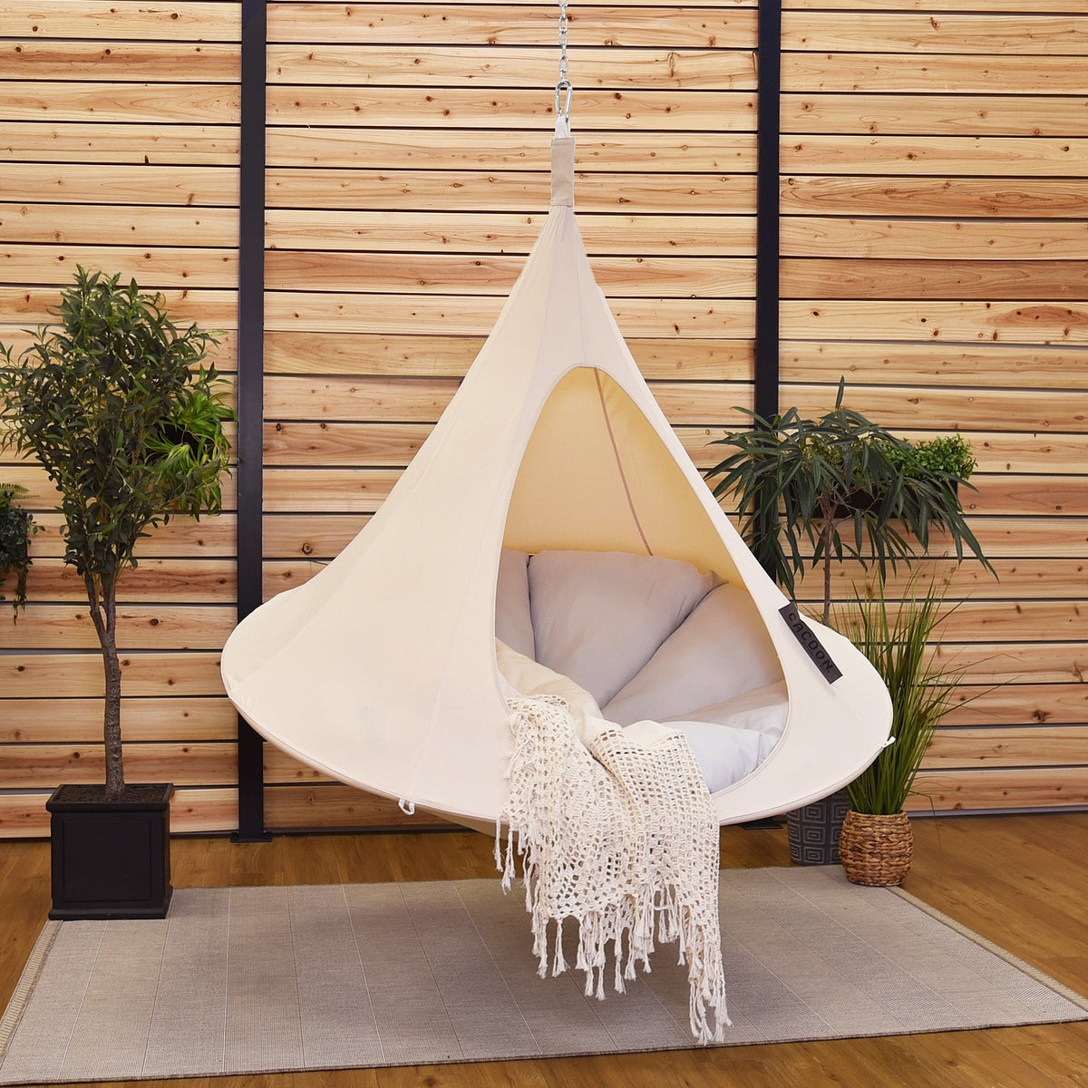 Vivere Single Cacoon - Natural White