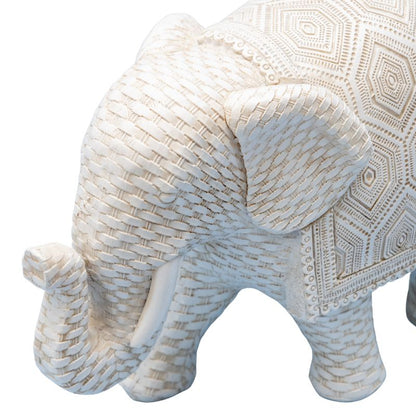 Woven Look  Elephant Ornament 17cm - Image 2