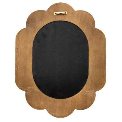 Smiling Sheep Framed Wall Art 39cm - Image 2