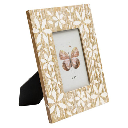 Flowers Design Photo Frame '5x7in' 29cm - Image 2