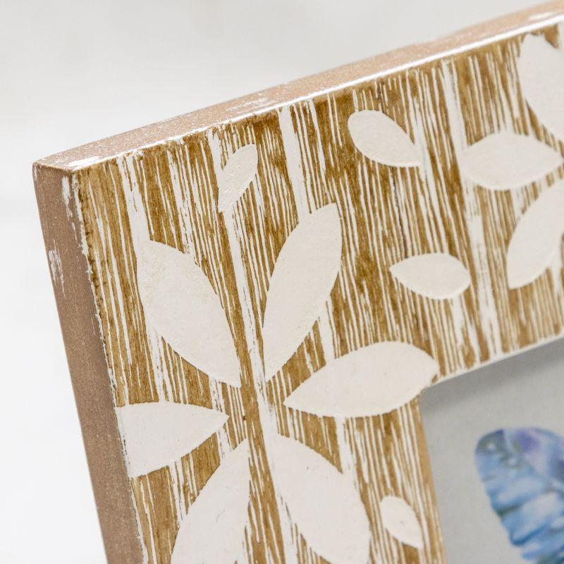 Flowers Design Photo Frame '4x4in' 18cm - Image 4