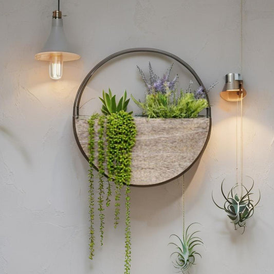 Timber Elemental Wall Planter 50cm - Image 2