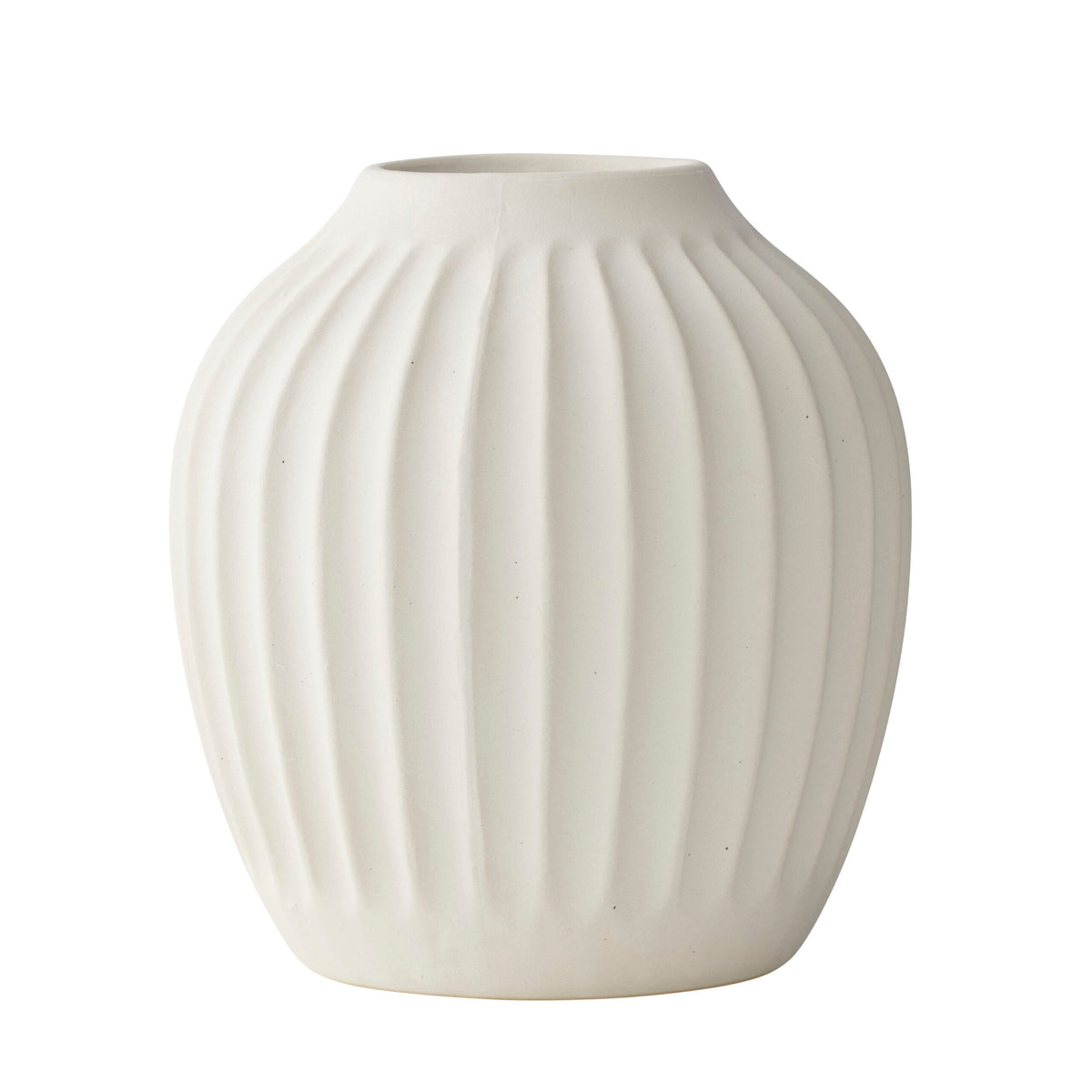 Camille White Vase Small 22cm