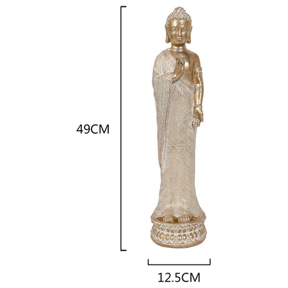 Standing Blessing Buddha Statue 49cm - Image 2
