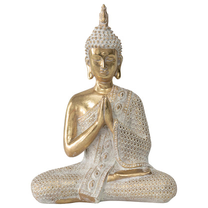 Seated Praying Buddha Statue 28cm - Image 4