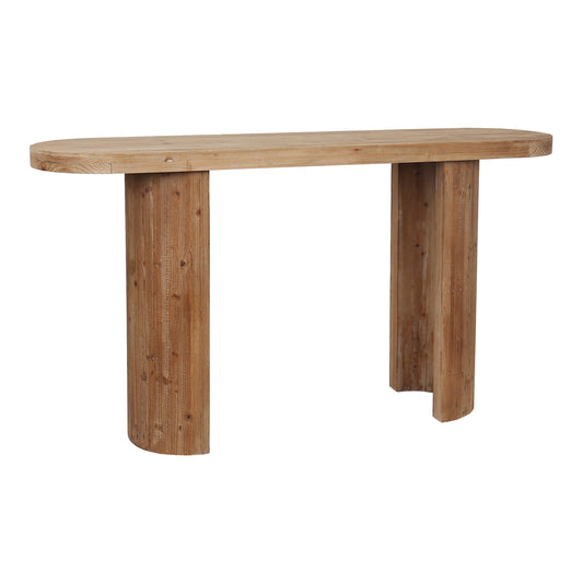 Oval Emporium Curved Console Table 150cm