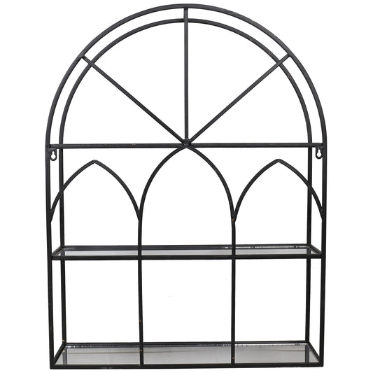 Gothic Arch Wall Shelf 81cm