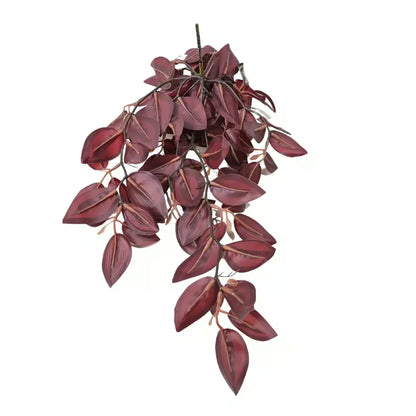 Artificial Hanging / Draping Burgundy Tradescantia Zebrina 42cm - Image 3