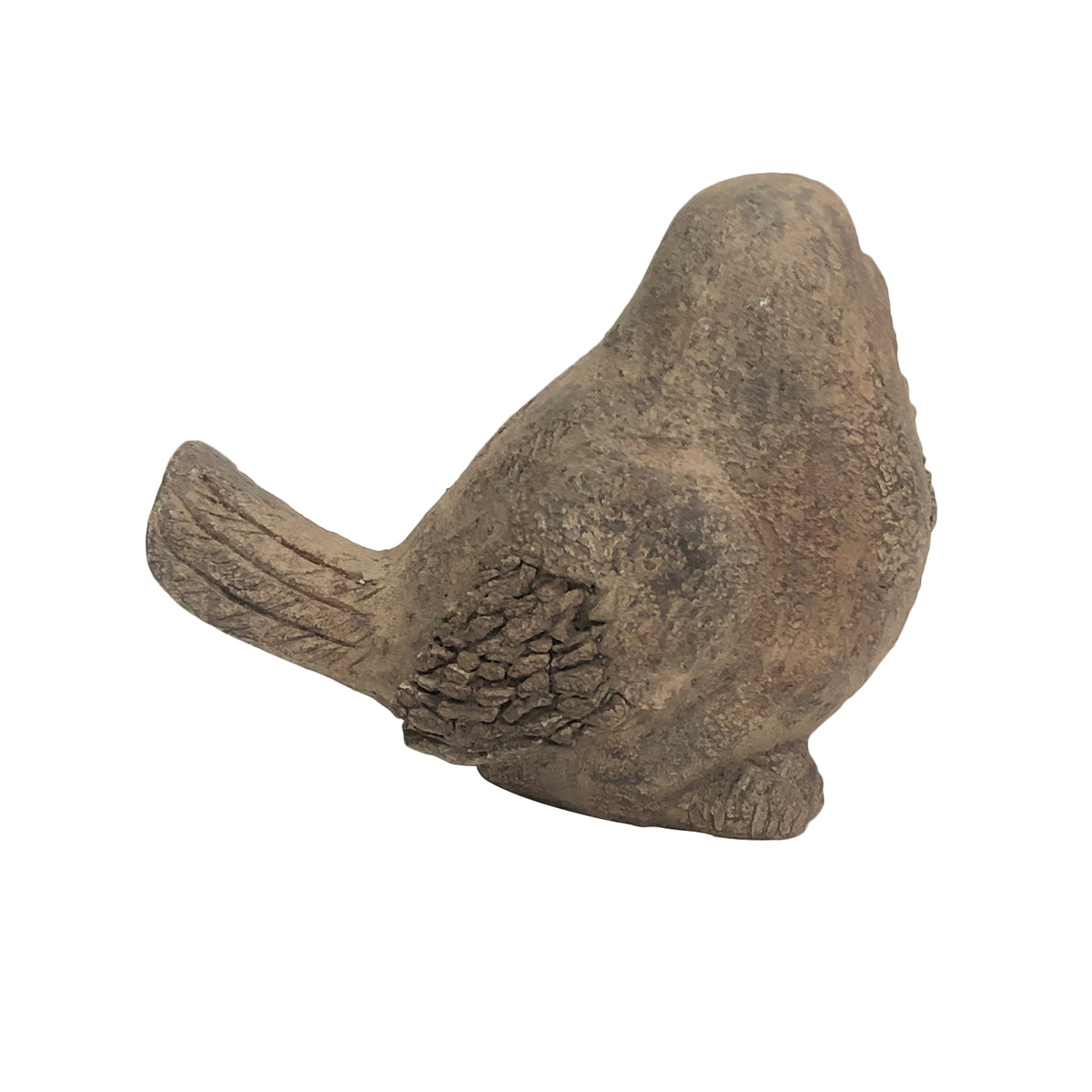 Antique Finish Bird Ornament 26x21cm - Image 2