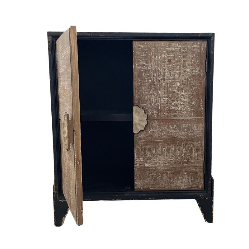 Palais Distressed Double-Door Cabinet 75x89cm - Image 4