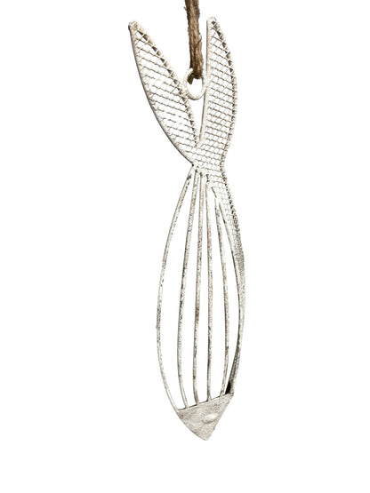 Hanging Fish Wall Decor W Rope 52cm - Image 2